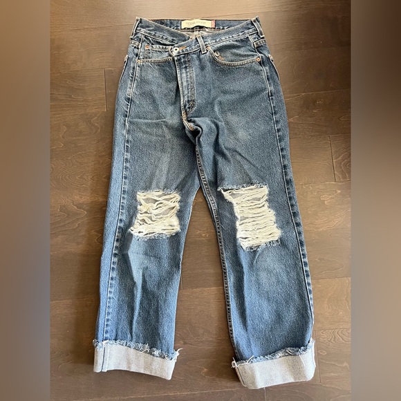 Levi's Urban Renewal Regular Fit Crossover Baggy Jean - Picture 5 of 10